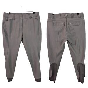 Ariat Pro Series Tri Factor Gray Riding Equestrian Breeches Pants Unworn 36 R